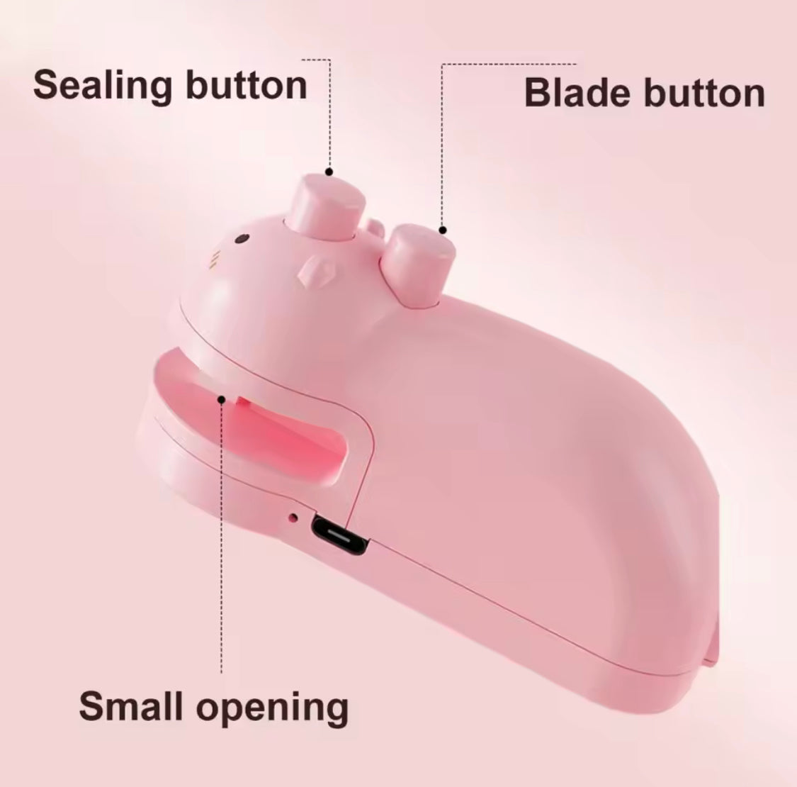 Magnetic Rechargeable Sealing Machine, Portable Airtight Bag Sealer, Handheld Plastic Bag Heat Sealer, Mini Bag Sealer With Built In Cutter Magnetic Rechargeable Sealing Machine, Portable Airtight Bag Sealer, Handheld Plastic Bag Heat Sealer, Mini Bag Sealer With Built In Cutter